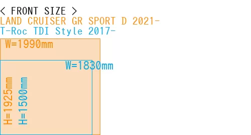 #LAND CRUISER GR SPORT D 2021- + T-Roc TDI Style 2017-